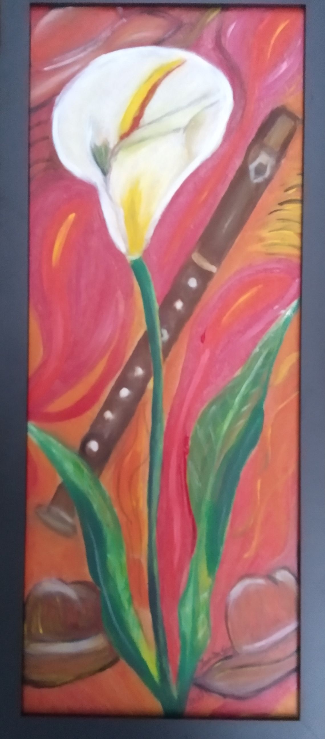 copo de leite com flauta