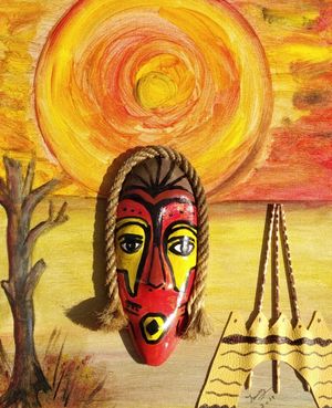 Máscara África