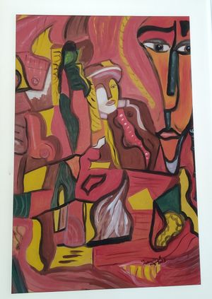 inspiração  na echarpe